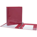 1" D-RING RED VINYL VIEW BIND. (GCICV10RD)