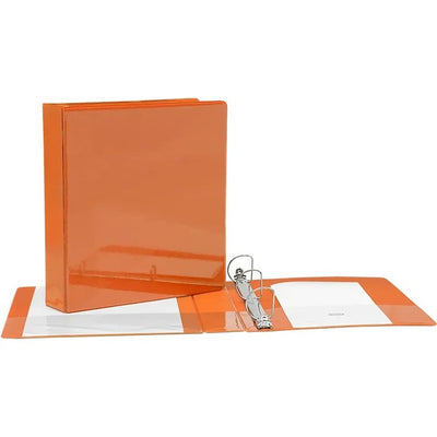 1.5" D-RING ORANGE VINYL VIEW BIND. (GCICV15OR)
