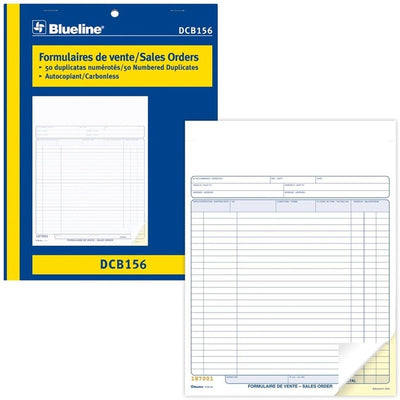 Blueline Sales Orders Book (BLIDCB156)