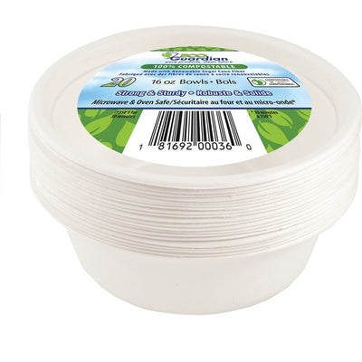 ECOGUARDIAN BOWL 16oz OFF WHT. (EGU428409)