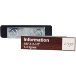 ENGRAVED PIN 5/8X2-1/2" CUSTOM MAGNET (ADKEP02A)