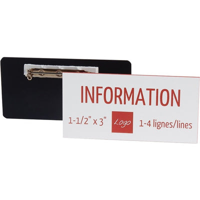 ENGRAVABLE PIN 1-1/2X3  CUSTOM (ADKEP03R)