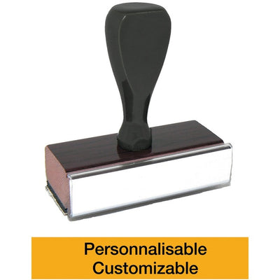 STAMP ES01 RUBBER.TRAD.1/2X1-3/8" CUSTOM (ADKES01)