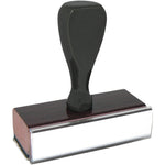 STAMP ES03 RUBBER TRANS.1/2" x 2" CUSTOM (ADKES03)