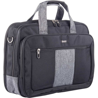 bugatti Carrying Case (Briefcase) for 17.3" - Black, Gray (BUG378224)