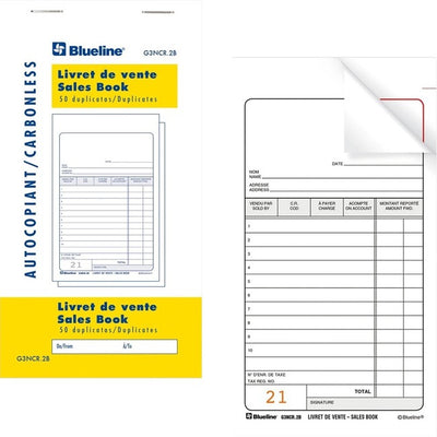 Blueline Sales Orders Book (BLIG3NCR2B)