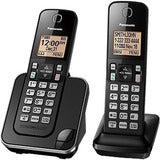 Panasonic KX-TGC382 DECT 6.0 1.93 GHz Cordless Phone - Black (PANKXTGC382B)