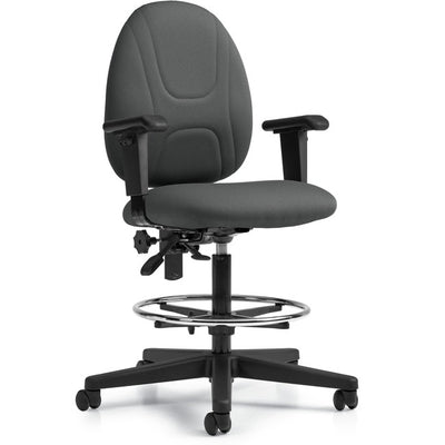Offices To Go Beta | Posture Task Drafting Stool with Arms (GLB376590)