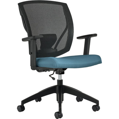 Offices To Go Ibex | Upholstered Seat & Mesh Back Task (GLB506683)