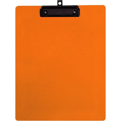 ORANGE LETTER POLY CLIPBOARD (GCIPCB14811OR)