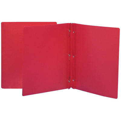 3 FAST. RED POLY REPORT COVER (GCIPFDT-RD)