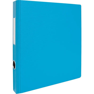 1" D-RING LIGHT BLUE POLY BINDER (GCIPGR1410LBE)