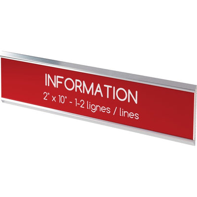 ENGRAV PLATE 2X10 SUP. WALL STROK CUSTOM (ADKPLSUM210)