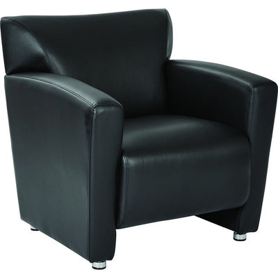OSP Furniture Club Chair with Silver Finish Legs (OSPSL2911S-U6)