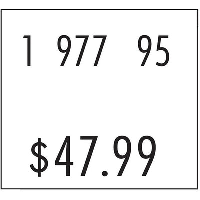 Avery Dennison 216 Labelling Gun Labels (MNKT06278)