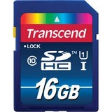 Transcend Premium 16 GB Class 10/UHS-I SDHC - 1 (GBMTS16GSDUI)
