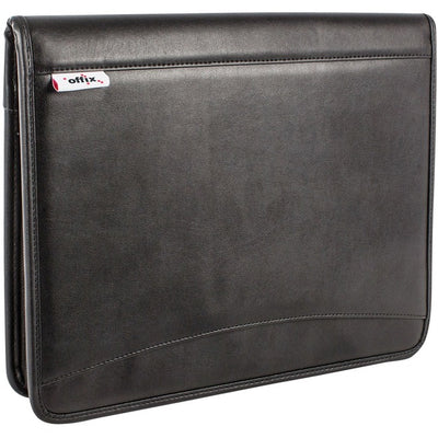 WRIT.CASE OFFX ZIP S-LTHR BLK (NVX573642)