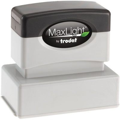MAXLIGHT XL2-125 PRE-INK 1"X2" CUSTOM (ADKXL2-125)