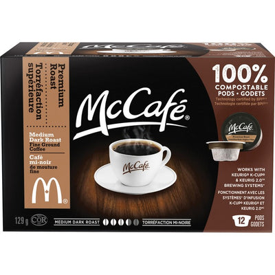 McCafe Premium Medium Dark Roast Coffee Pods (VND11KR198)