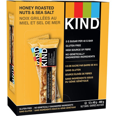 BAR HONEYROAST NUTS&SEA SALT (KND19990CA)