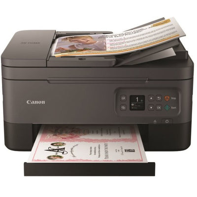 Canon PIXMA TR TR7020 Wireless Inkjet Multifunction Printer - Color - Black (CNM4460C003)