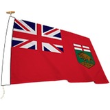 FLAG MANITOBA NYLON 36X72" (DEE53257)