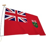 FLAG ONTARIO NYLON 36X72" (DEE54257)