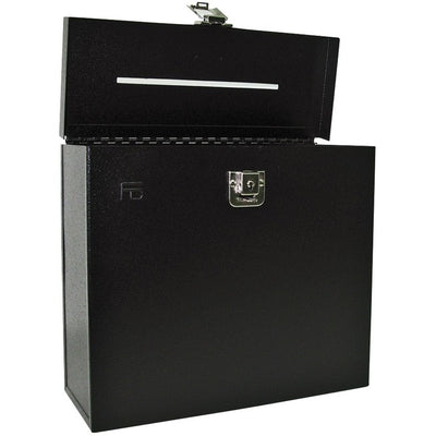 SUGGESTION BOX+LOCK MTL*BLACK (FCCFC-9-1)