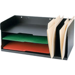 DESK FILE MTL HRZ/VERT LGL,BLK (FCCFC-274-0)