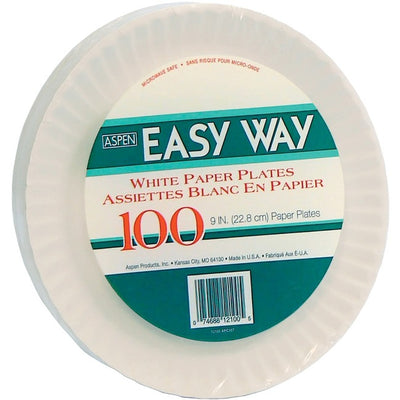 PLATES EASY WAY 9",100/PK (FOD121005)