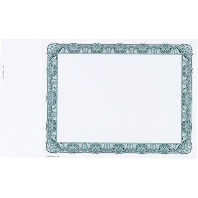 CERTIF.SHARE NO TEXT GREEN (ECXVE-5942-1)