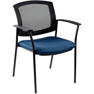 Offices To Go Ibex | Upholstered Seat & Mesh Back Guest Chair (GLB253823)