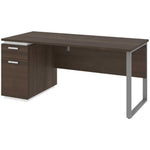 DESK, AQUARIUS, ANTIQUA/WHITE (BEX804948)