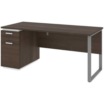 DESK, AQUARIUS, ANTIQUA/WHITE (BEX804948)