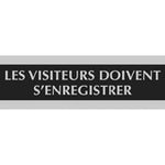 SIGN 3X9 LES VISIT.DOIV.ENREG (USS5852)