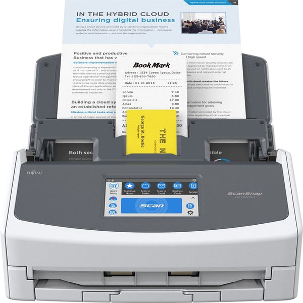 Ricoh ScanSnap iX1600 Large Format ADF Scanner - 600 dpi Optical (FJI8 ...