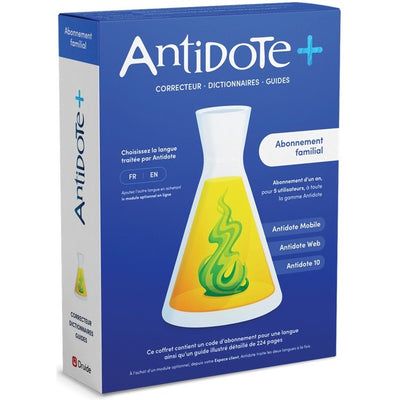 ANTIDOTE + FAMILY SOFTWARE (PDNA101178)