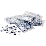 JIGGLY EYES,12mm BLK/WHT,1M/PK (RVE22980)