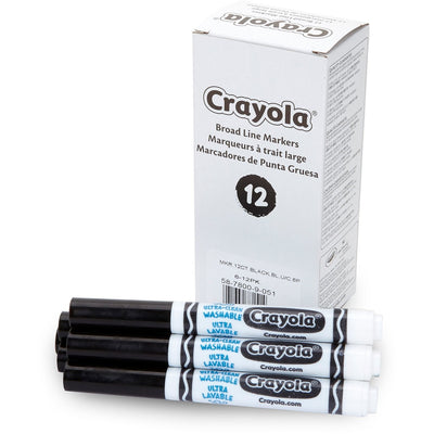 MARKER CRAYOLA LAR.WASH.BLK (CYO5679120051)