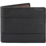 WALLET MEN'S LEATHER BLACK (BUG823688)
