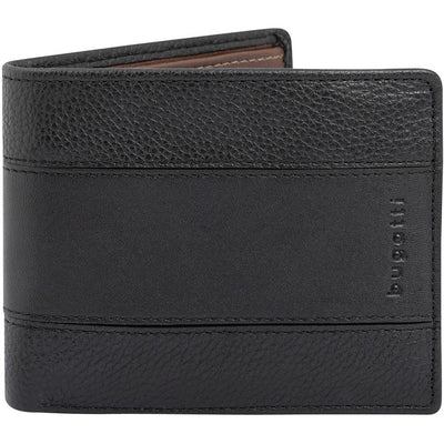 WALLET MEN'S LEATHER BLACK (BUG823688)