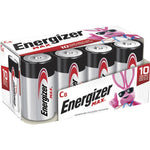 Energizer MAX Alkaline C Batteries (EVEE93FP8)