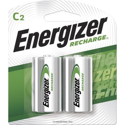 Energizer Recharge Universal Rechargeable C Batteries (EVENH35BP2)