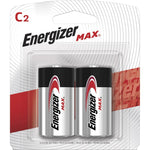 Energizer MAX Alkaline C Batteries, 2 Pack (EVEE93BP2)