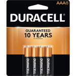 Duracell Coppertop Alkaline AAA Batteries (DURMN2400B8Z)