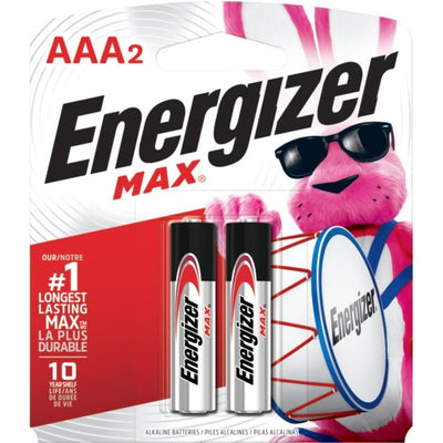 Energizer Alkaline AAA Battery (EVEE92BP2)