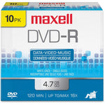 Maxell 16x DVD-R Media (MAX638004)