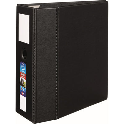 Avery&reg; Heavy Duty Binder5" , One Touch&trade; Locking D Rings, Black (AVE79-996)