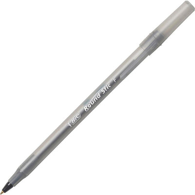 PEN ROUND STICK FINE BLACK (BICGSF11-BK)