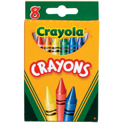 Crayola Tuck Box Classic Childrens Crayons (CYO52-0008)